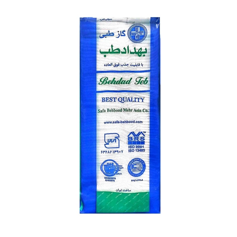 گاز طبی غیر استریل بهداد 16 لایه