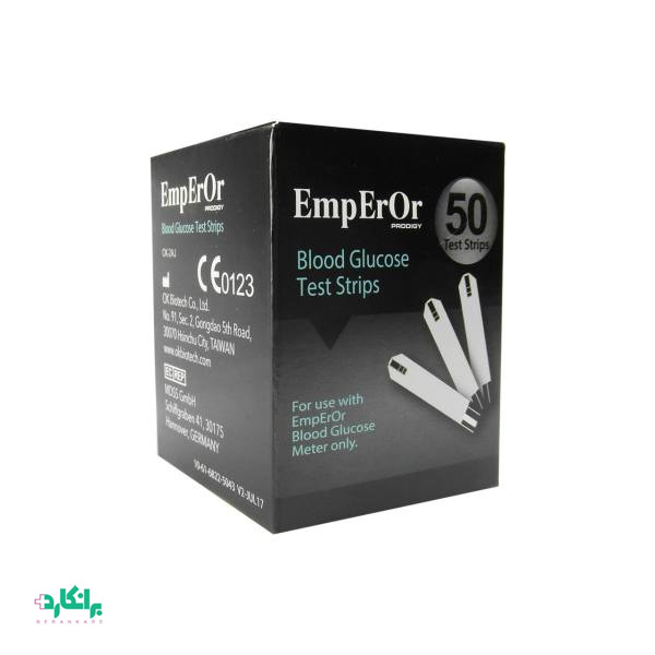 دستگاه تست قند خون امپرور-Emperor به همراه 50 عدد نوار تست