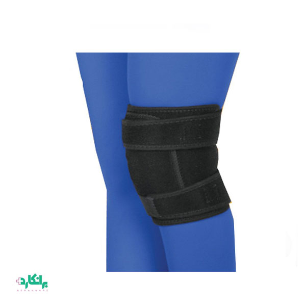 زانوبند ورزشی پد دار کد 41300 طب و صنعت