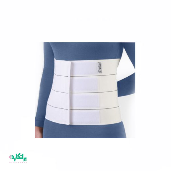 شکم بند ساده سفید کد 60110 طب و صنعت