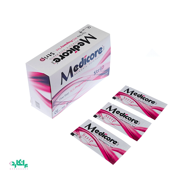 تست بارداری-بی بی چک نواری مدیکور-Medicore