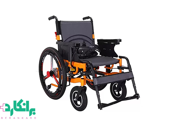 ویلچر برقی تاشو چرخ بزرگ