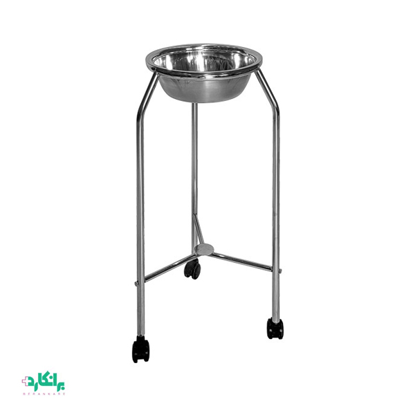 پایه لگن تک خانه بلند به همراه لگن گرد