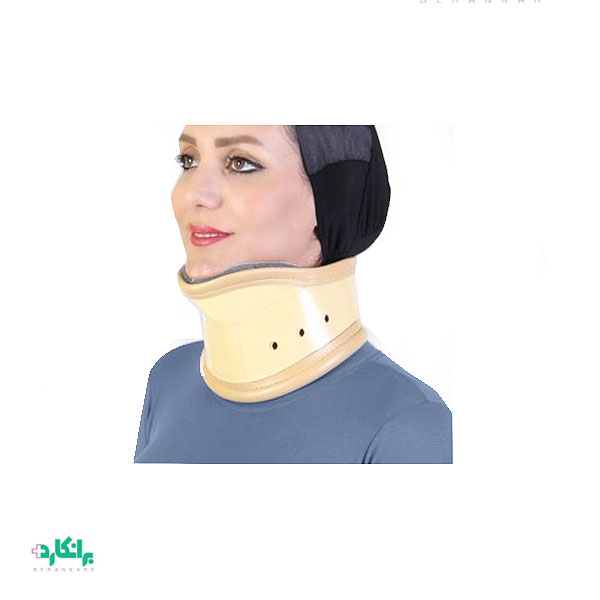گردن بند طبی سخت چانه دار کد 50400 طب و صنعت