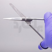 قیچی نخ یک سر تیز صاف 16 سانتی‌متری