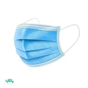 ماسک سه لایه جراحی کش دار سفید (50 عددی)
